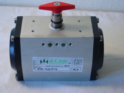 Alfa valvole mod gtxn. 75X90.TP17A. pnumatic actuator