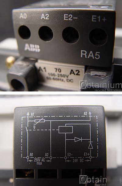 Abb AF110-30 contactor 140A 600VAC 3P