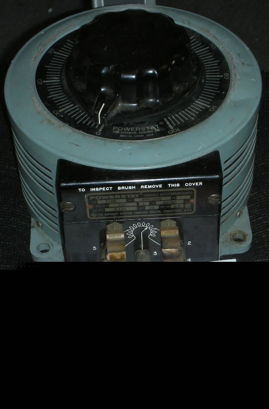 Powerstat F136 variable transformer, used