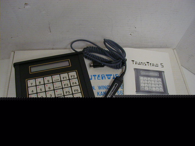 New computerwise transterm 5 terminal TT5A with barcode