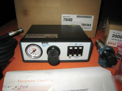 New efd valvemate 7040 controller filter regulator 