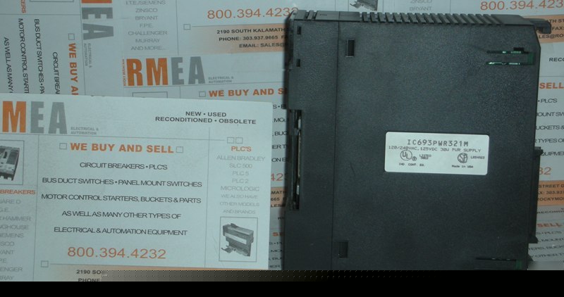 Ge fanuc IC693PWR330B power supply module, used