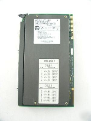 Allen bradley 1771-NT2 /c | hi res analog input *lnc*