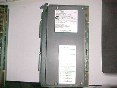 Allen-bradley 1771-nov b high res isolated analog