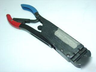 Amp 59250 red blue crimper crimping aircraft tool