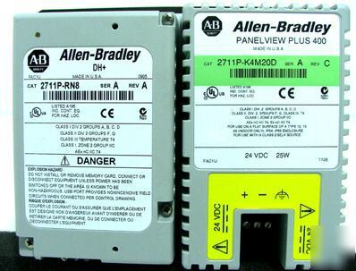 New ab panelview plus 2711P-K4M20D a 2711P-RN8