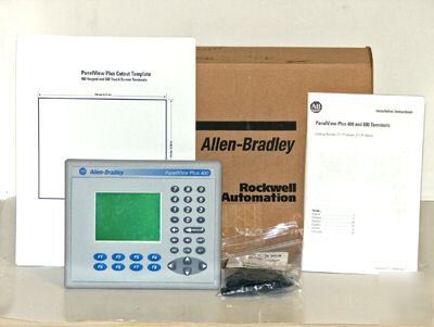 New ab panelview plus 2711P-K4M20D a 2711P-RN8
