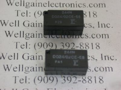 New fujitsu FBR244ND024/02CE 24VDC pcb relay dip dpdt 