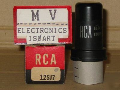 Tubes - one 12SJ7 12SJ7GT rca nos - valvole rÃ¶hren 