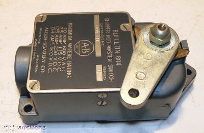 Ab allen bradley 804-B1 shipper rod master switch 