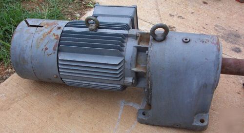 German quality electric gear motor 480 volt with brake