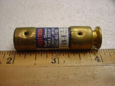 Frn-r 12 amp dual element slo-blo fuse (qty 6 ea)