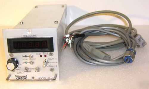 Mks baratron tylan vacuum pressure gauge meter readout