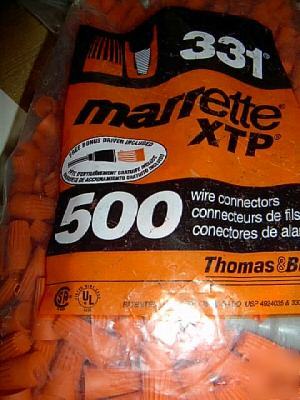 New 1500 thomas & betts marette xtp wire connectors 331