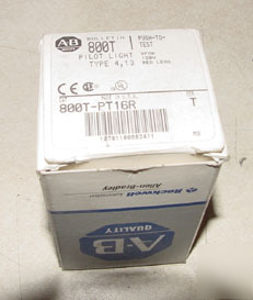 New allen bradley 800T-PT16R pilot light P2T in box