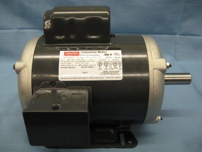 Dayton general purpose motor 1 hp 1725 rpm 6K825