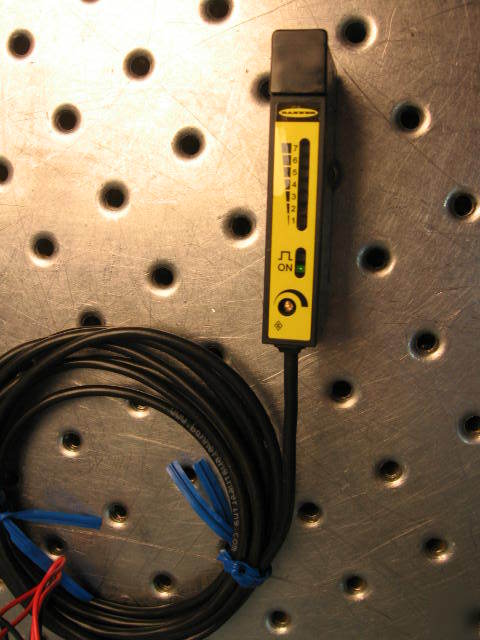 G37155 banner D12SN6FP fiber optic photoelectric sensor