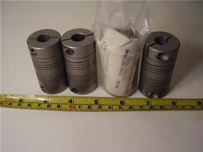 Lot heli-cal flexible shaft coupling for motor