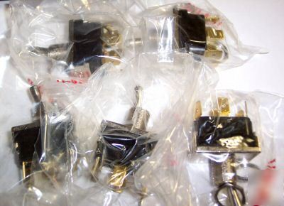 New 5 pc lot mcgill toggle switches 20 amp on-on 