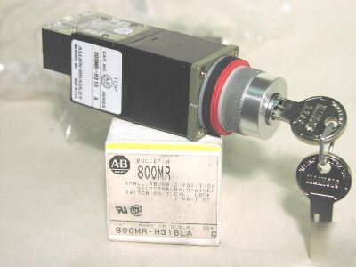 New allen bradley 800MR-H31BLA key switch 800MRH31BLA 