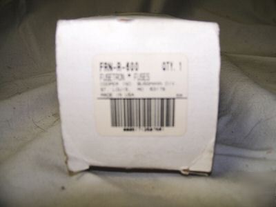 New buss fusetron frn-r-600 amp 250V fuse class RK5 