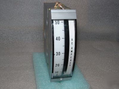 Process measurement co. 180143LSNT 0-50 ac amp meter