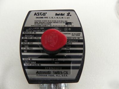 Asco xp solenoid valve 1/4