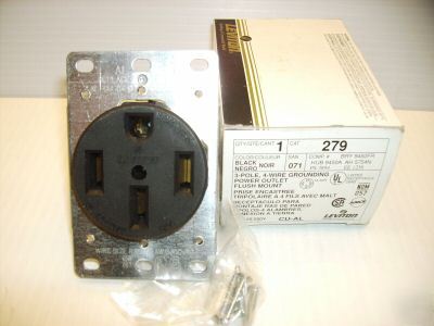 Leviton receptacle 279 HBL9450A 50 amp 125/250 v 14-50R