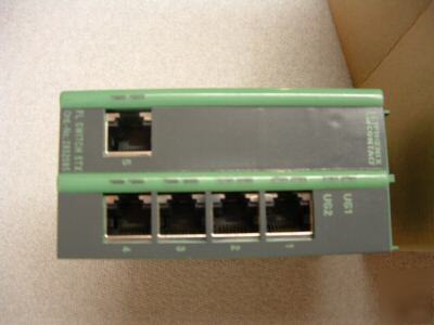 Phoenix contact fl switch 5TX, 2832085 din rail etherne