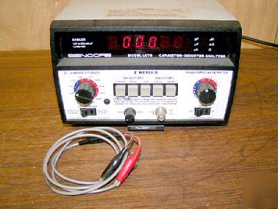 Sencore LC75 capacitor inductor analyzer z meter ii 