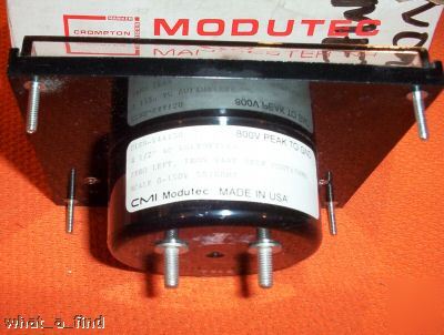 New modutec 0-150 ac volt meter v 4 1/2