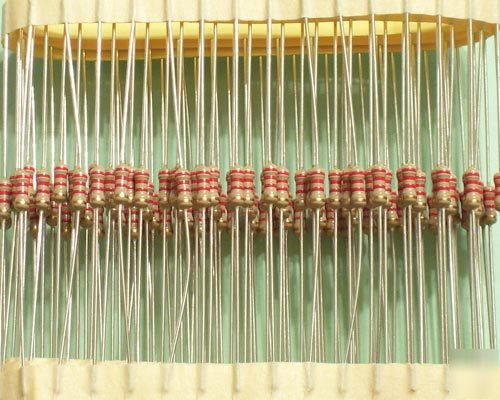 2.2K ohm ohms 1/4W carbon film resistors 5% - 200PCS