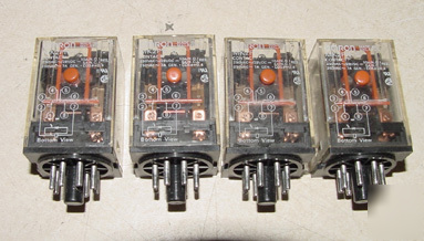 4PC omron ice cube relay MK2PN-s-AC120