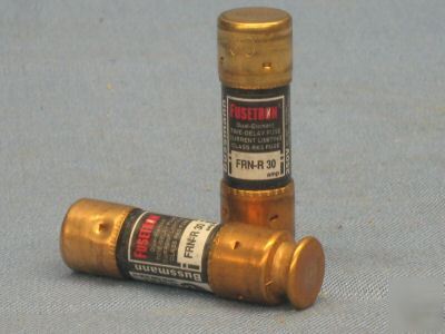 Bussmann 30 amp fuse 250 volt frn-r-30 1A698
