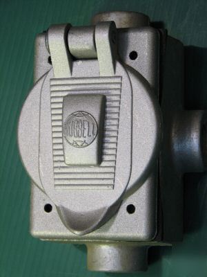 Hubbel explosion proof plug wet location 79EC
