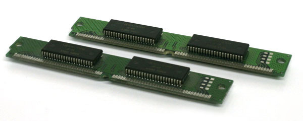 Lot of 2 8MB edo fpm 72 pin simm memory 1MX16 dram 60NS