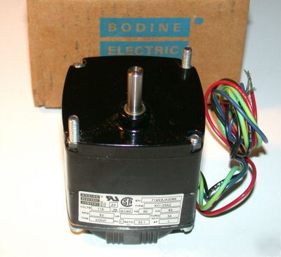 New bodine electric company gear motor model# kci-23A2