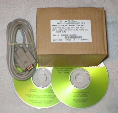 New plc kit, everything needed, plc, cable, software