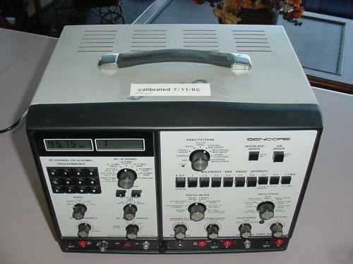 Sencore universal video analyzer model va 62