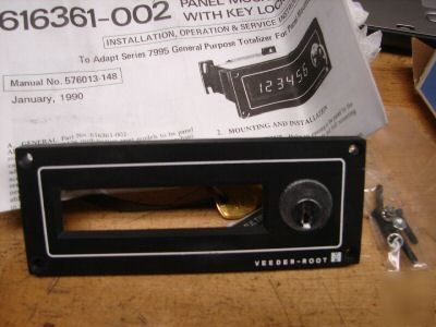 Veeder-root panel mount kit lock totalizer 616361-002