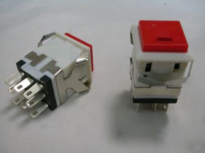 8,push button 6V led dpdt off/on latched switch,RLKD2
