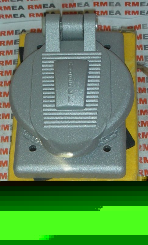 New aluminum lift cover receptacle plate 20405 lot 2@