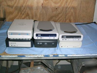 Qty 6, cd/dvd rewritter or burner, one lot deal 