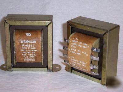 Stancor p-6377 dual pri / dual sec power transformer