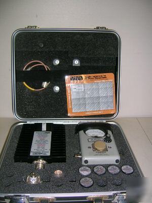 Bird 4410A thruline watmeter, 200 khz to 2.3 ghz