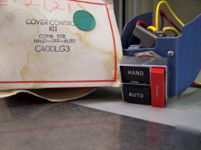 Cutler hammer C400LG3 hand-off-auto cover control kit 