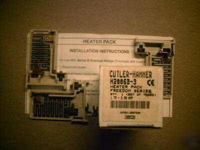 Cutler hammer p/n H2006B-3 heater element