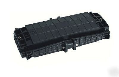 Lot of 10 horizontal style fiber optic splice closure