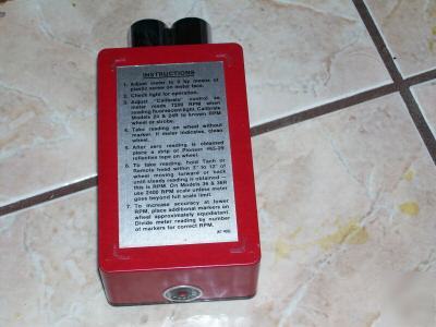 Pioneer photo tachometer with original case 