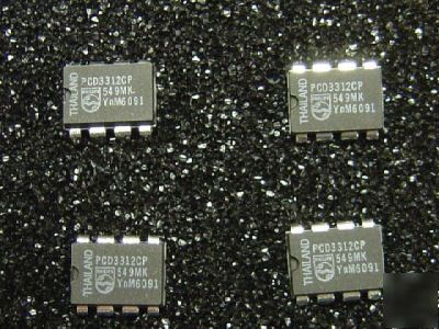 Qty 5 PCD3312CP dtmf/modem/musical-tone generators ic